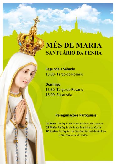 Mês de Maio no Santuário da Penha